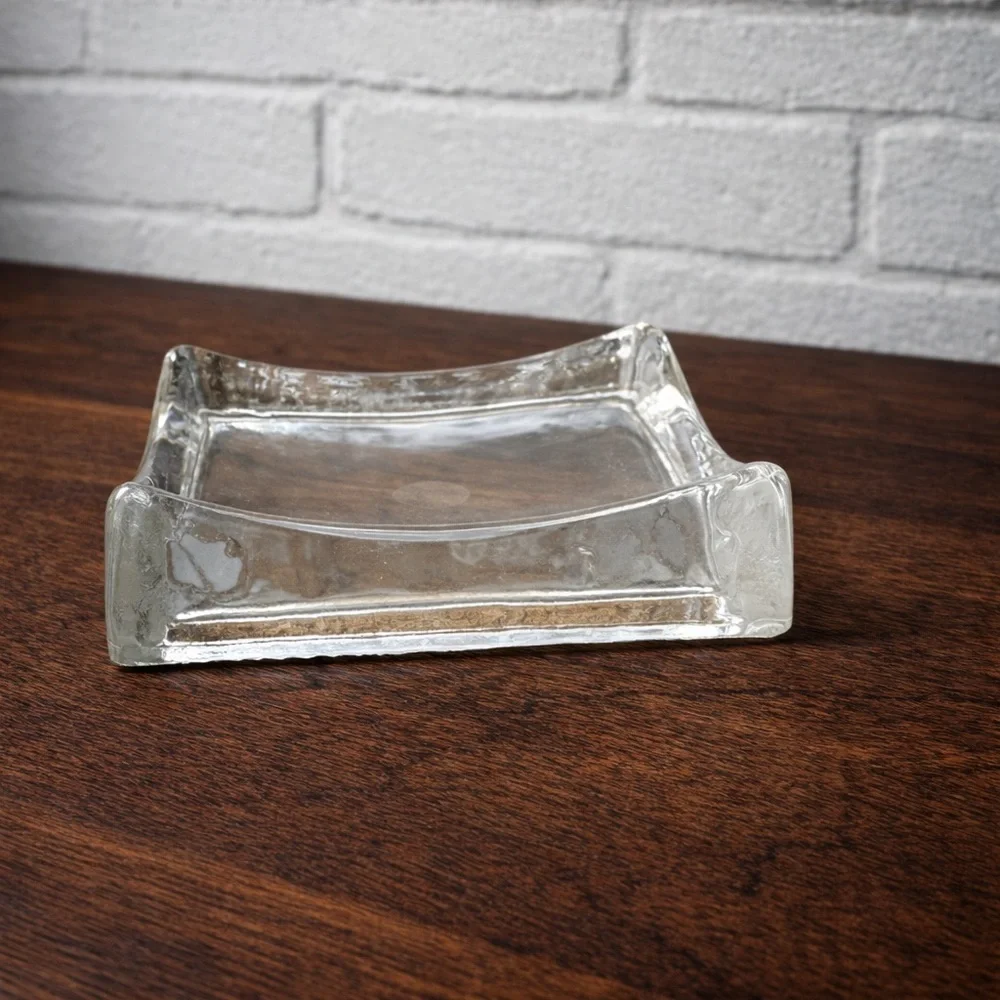 Elegant Crystal Soap Dish